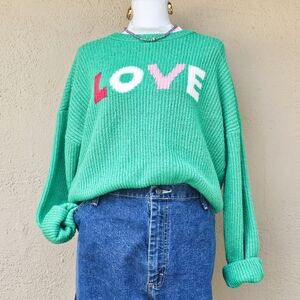 NWT Old Navy Knit Green Cozy Sweater Size XXL